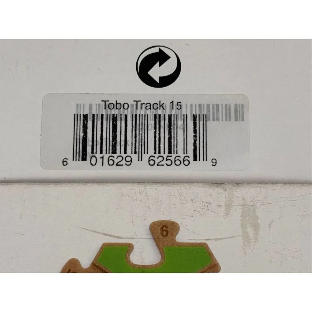 Tobo Track 15 Piece For Cars Trains Eco Friendly Toy New - Open Box